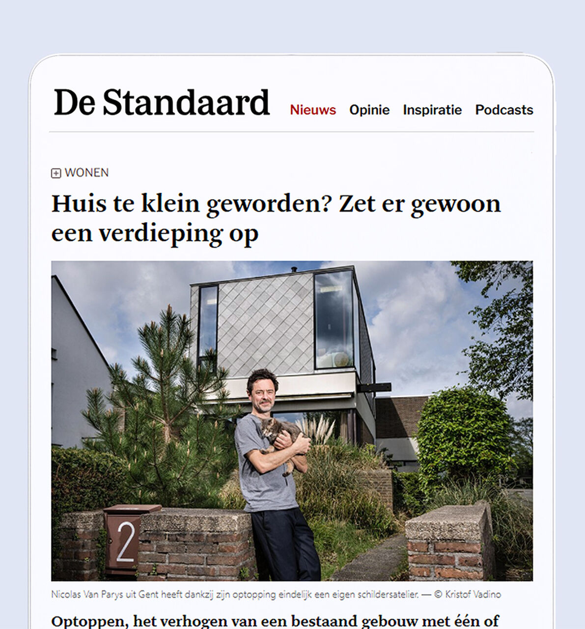 15 De Standaard