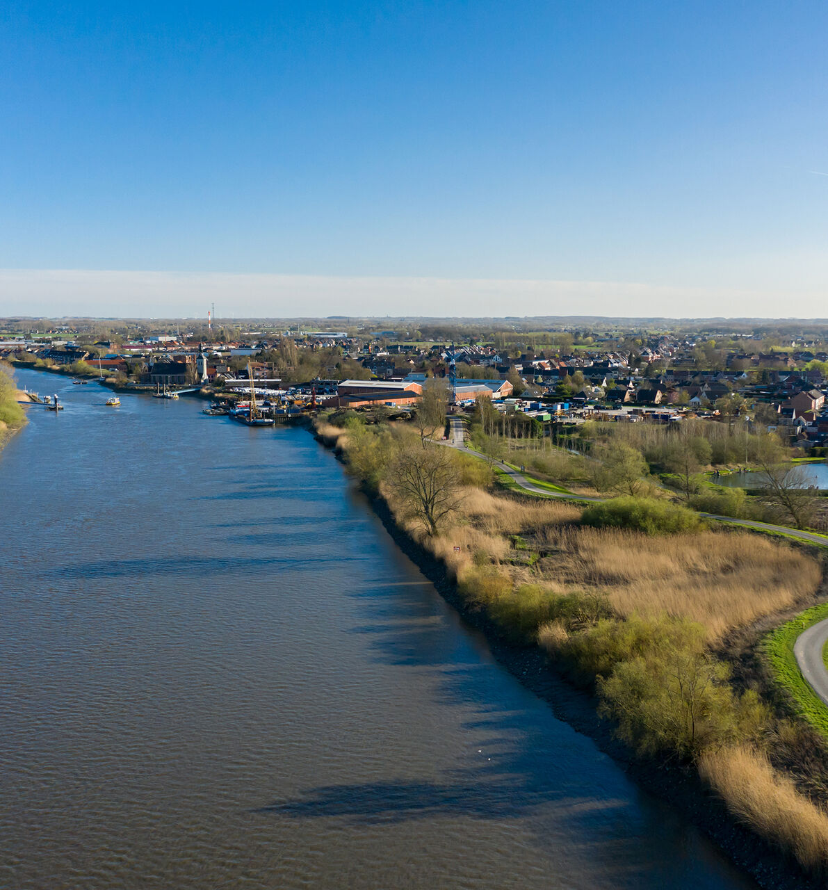 Luchtfoto Schelde smaller