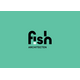 Logo Fish Pantone Origineel onder BG Groen